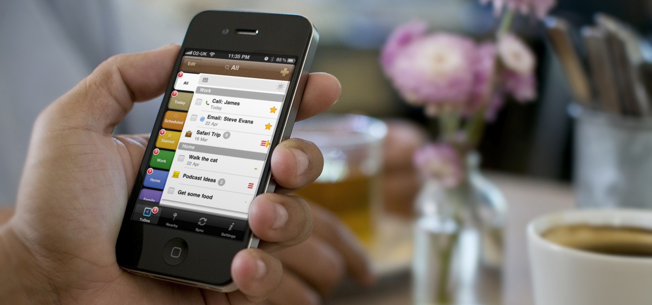 iPhone slider home 2Do